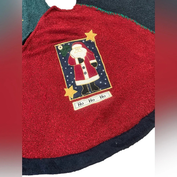 Vintage Christmas tree skirt - Picture 2 of 5